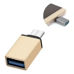 Adaptador Otg Usb Hembra A Usb Tipo C Macho Carga Y Datos - Imagen 12