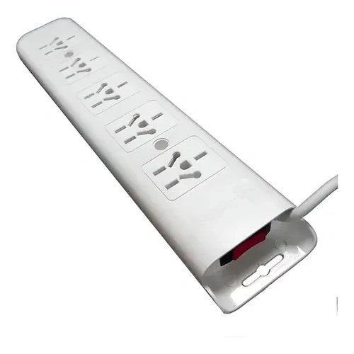 Alargue Prolongador Zapatilla 5 Toma Corriente Cable 3 Mts