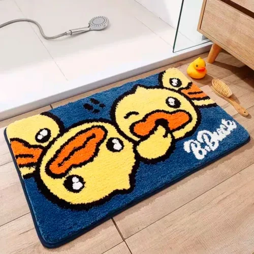 Alfombra diseño patos Mt09454 – vista lateral