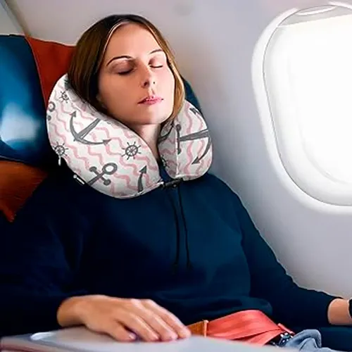 Almohada De Viaje Para Cuello Almohadilla De Avión 17020 - Imagen 3