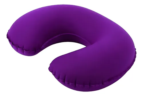 Almohada inflable de terciopelo para viaje - Image 19