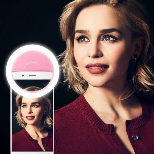Anillo Selfie Recargable Usb Ring Light Rk-14 Para Celular - Imagen 17