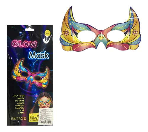 Antifaz Químico Luminoso Party Glow Mask Cotillón Mascara - Image 6