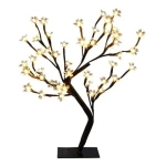 Arbol De Navidad Luminoso Bonsai Luces Led Blanco Calido