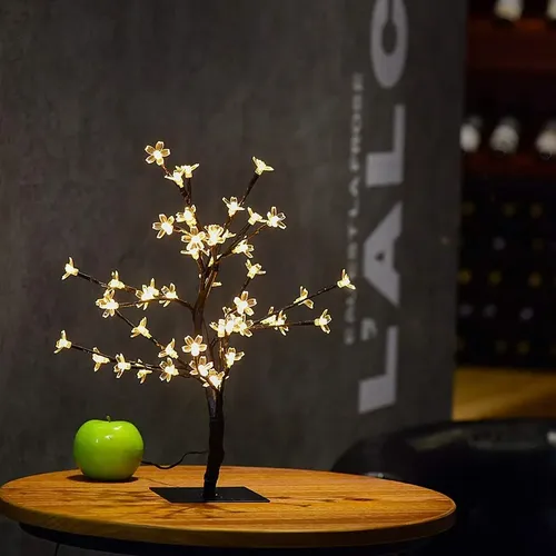 Arbol De Navidad Luminoso Bonsai Luces Led Blanco Calido - Image 4