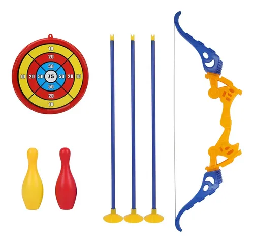 Arco Y Flechas Con Tiro Al Blanco Set Arqueria Juguete 22018 - Image 1