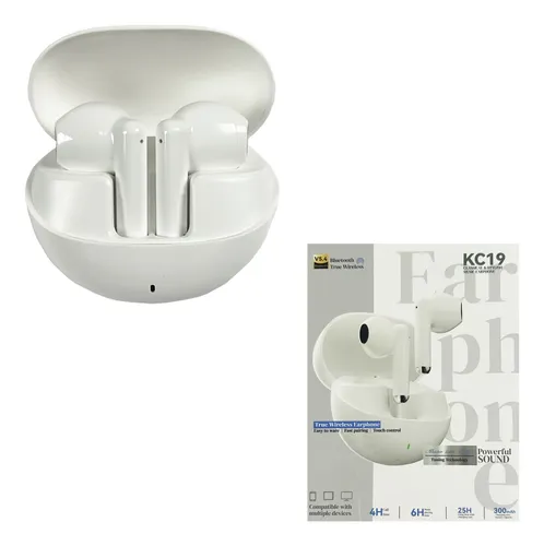 Auriculares inalámbricos en estuche Kc19 - Image 13