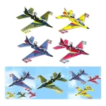 Avión Planeador Para Armar Recargable Usb Con Helice Azul - Image 9