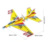 Avión Planeador Para Armar Recargable Usb Con Helice Azul - Image 15