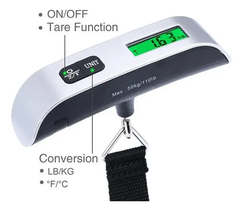 Balanza digital portátil de hasta 50 Kg - Imagen 5