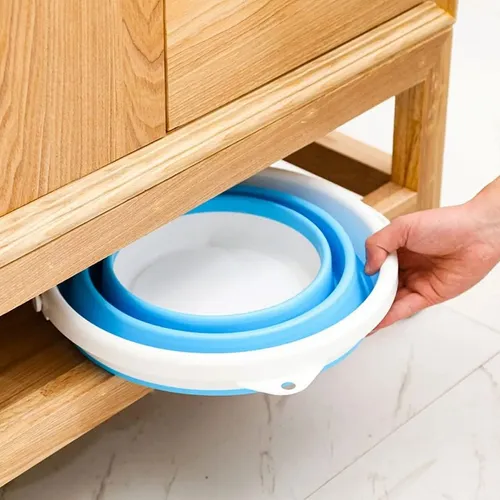 Balde plegable redondo de silicona 10 Lts - Image 22