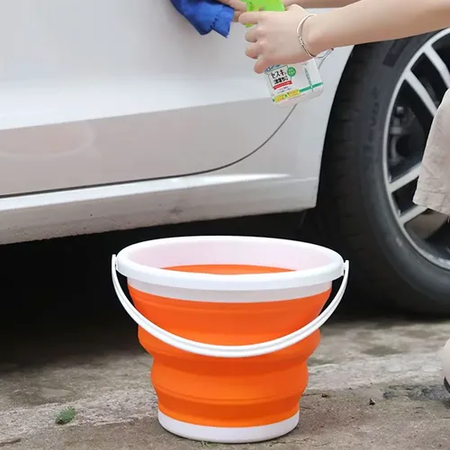 Balde plegable redondo de silicona 10 Lts - Image 17