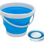 Balde plegable redondo de silicona 10 Lts