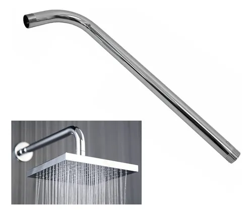 Barral De Ducha 30 Cm Caño Baño Brazo Acero Inoxidable - Image 3