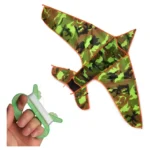 Barrilete Grande Cometa Avión Camuflado De 100 X 80 Cm Ba131
