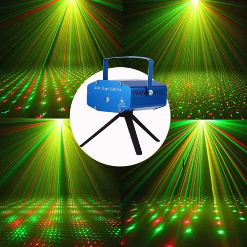 Bola de rayos led giratoria + Mini laser led multipunto - Image 7