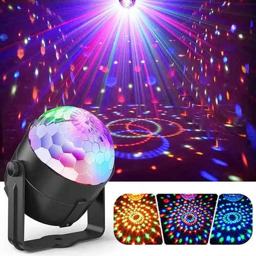 Bola esfera mágica LED RGB L-12 - Imagen 4