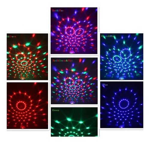 Bola esfera mágica LED RGB L-12 - Imagen 6