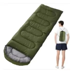 Bolsa de dormir camping con capucha y funda Sl2x7