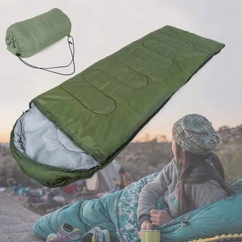 Bolsa de dormir camping con capucha y funda Sl2x7 - Image 11