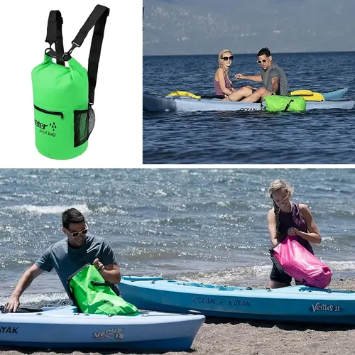 Bolsa mochila estanco impermeable PVC para playa Bl9217 - Imagen 2