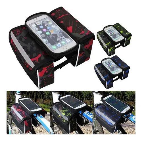 Bolso doble porta celular para bicicleta - Image 16