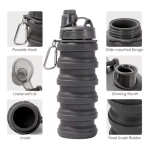 Botella Silicona Plegable Flexible Con Pico Y Tapon 500 Ml - Image 16