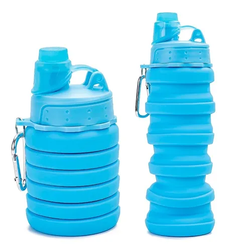Botella Silicona Plegable Flexible Con Pico Y Tapon 500 Ml - Image 6