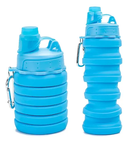 Botella Silicona Plegable Flexible Con Pico Y Tapon 500 Ml - Image 12