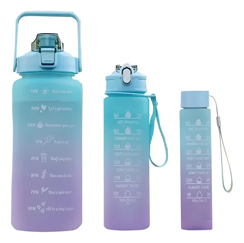 Botellas deportivas set 3 en degrade Bot333 - Image 5