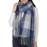 Bufanda grande de lanilla 190 X 65 cm - Image 7