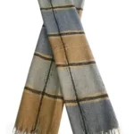 Bufanda grande de lanilla 190 X 65 cm