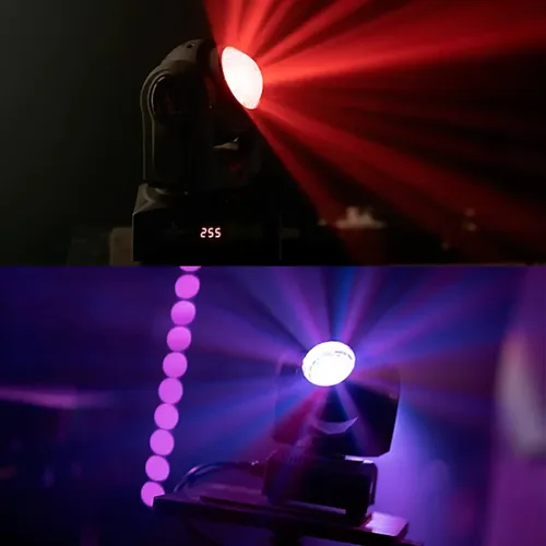 Cabezal giratorio luces LED RGB 25194 - Image 2