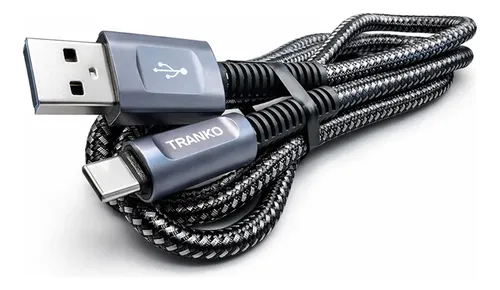 Cable de datos y carga rápida USB tipo C de 6 amper T-x21 C