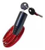 Cadena Para Bicicleta O Moto Linga Acero Trenzado Con Llaves - Image 11