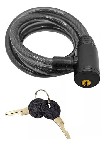 Cadena Para Bicicleta O Moto Linga Acero Trenzado Con Llaves - Image 8