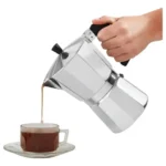 Cafetera Tipo Italiana De Aluminio 9 Pocillos Express Cafe