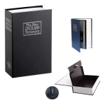 Caja Fuerte De Seguridad Metal Forma De Libro Con 2 Llaves - Imagen 9
