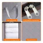 Caja organizadora de ropa plegable 50 Lts con cierre Bz6799 - Image 2