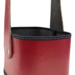 Canasta matera cuerina