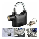 Candado con alarma y llaves