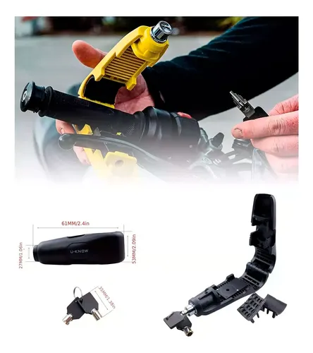 Candado antirrobo para moto bloqueo manillar 210505 - Image 19