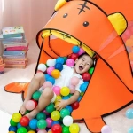 Carpa Casita Infantil Niños Plegable Pop Up Tigre Mt08987 - Imagen 2