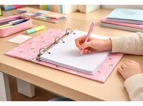 Carpeta escolar diseño black y pink 2 Ca500029 - Imagen 10
