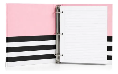 Carpeta escolar diseño black y pink 2 Ca500029 - Imagen 6