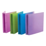 Carpeta plástica número 3 acrílico transparente 3 anillos - Image 25