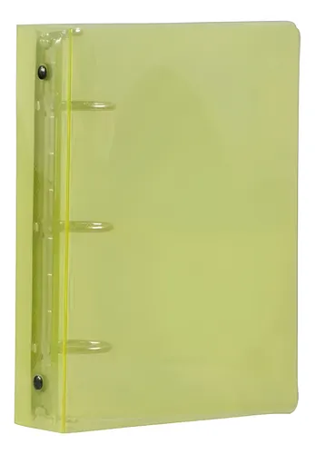 Carpeta plástica número 3 acrílico transparente 3 anillos - Image 18