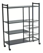 Carro organizador de cocina con ruedas 5ff
