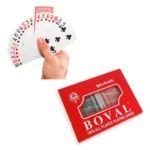 Cartas de póker 2 mazos con estuche P002