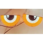 Cartel luminoso LED de ojos para auto Jm2515 - Image 8